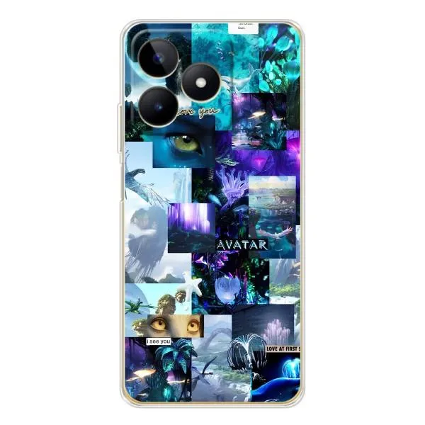 Чехол с принтом «коллаж Аватар» для Realme Note 60 Чехол с принтом «коллаж Аватар» для Realme Note 60