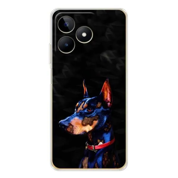 Чехол с принтом «Собака» для Realme Note 60
