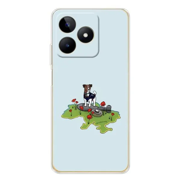 Чехол с принтом «Сапер Пес» для Realme Note 60
