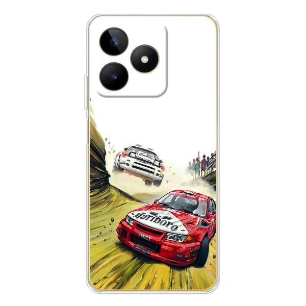 Чохол з принтом «Гоночні Тачки» для Realme Note 60
