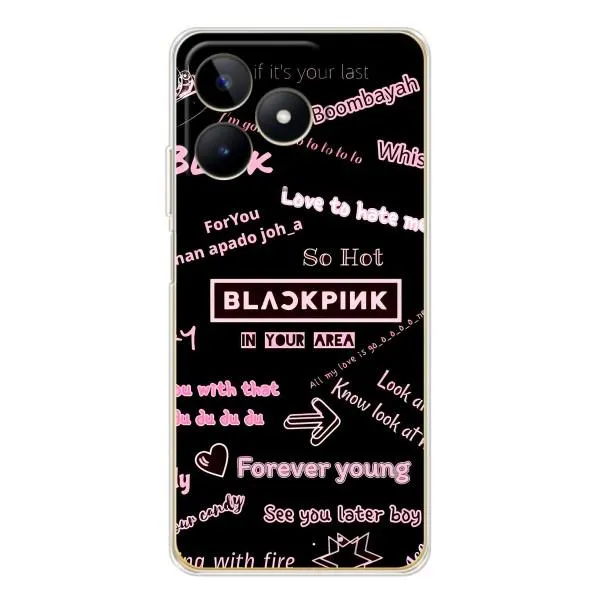 Чехол с принтом «BLACKPINK» для Realme Note 60