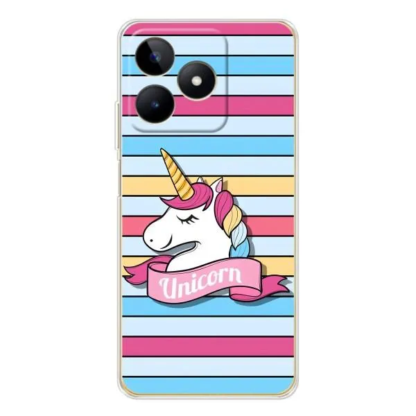 Чохол з принтом «Unicorn» для Realme Note 60