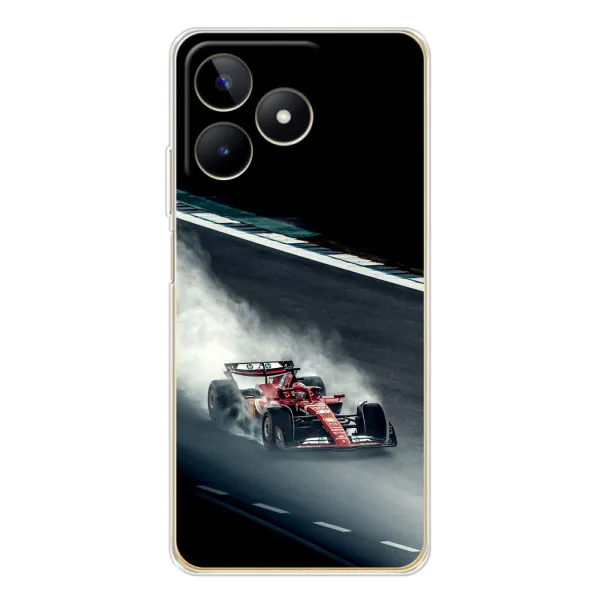 Чехол с принтом «Болид гоночный» для Realme Note 60