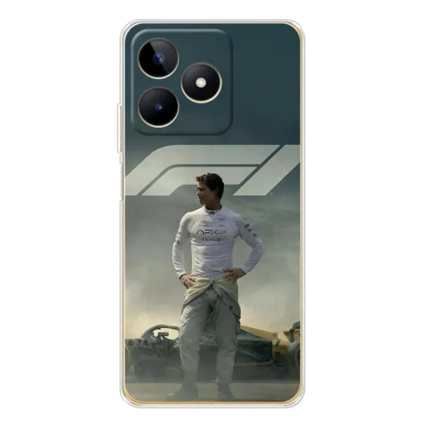 Чехол с принтом «Формула 1» для Realme Note 60