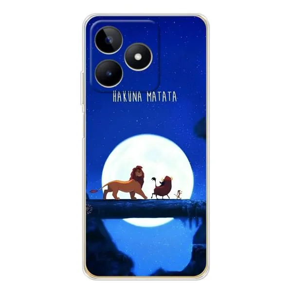 Чехол с принтом «Хакуна Матата» для Realme Note 60 Чехол с принтом «Хакуна Матата» для Realme Note 60