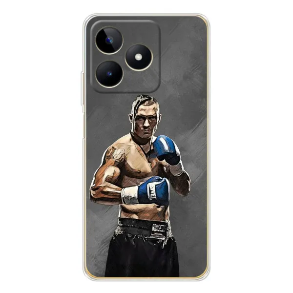 Чохол з принтом «Олександр Усик» для Realme Note 60 Чохол з принтом «Олександр Усик» для Realme Note 60