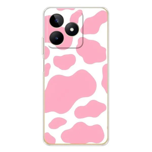 Чохол з принтом «Рожевий принт» для Realme Note 60