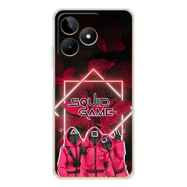Чехол с принтом «Охранники Игра кальмара» для Realme Note 60