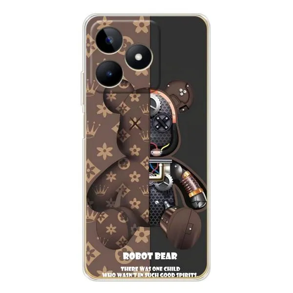 Чохол з принтом «Ведмідь Луі Вітон» для Realme Note 60 Чохол з принтом «Ведмідь Луі Вітон» для Realme Note 60