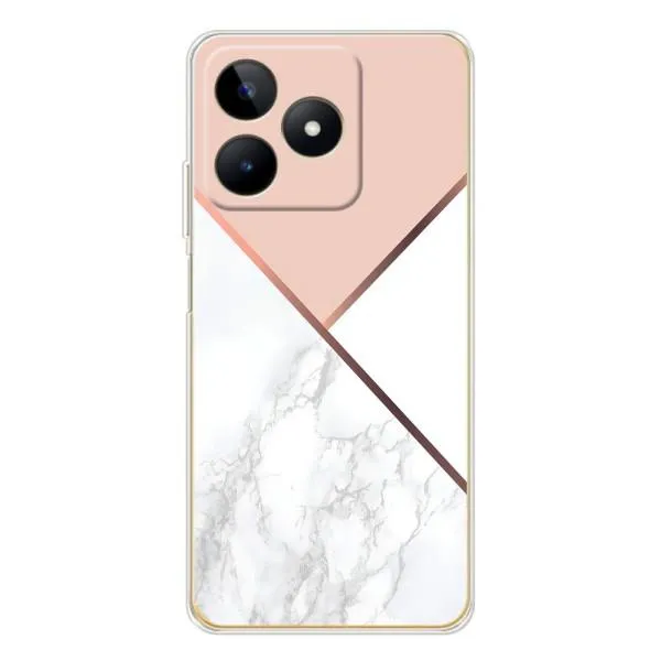 Чохол з принтом «Тройний мрамор» для Realme Note 60 Чохол з принтом «Тройний мрамор» для Realme Note 60