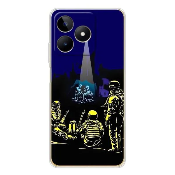 Чохол з принтом «Різдво в Україні» для Realme Note 60