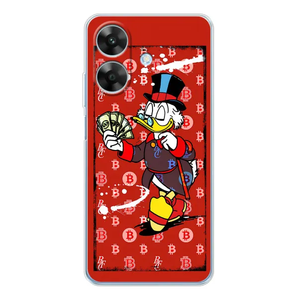 Чехол с принтом «Scrooge MagDag» для Realme Note 60x