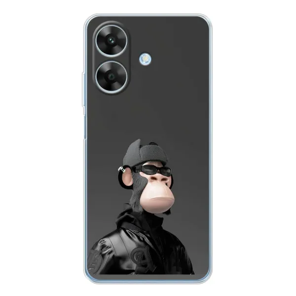 Чохол з принтом «стильна мавпа NFT» для Realme Note 60x Чохол з принтом «стильна мавпа NFT» для Realme Note 60x