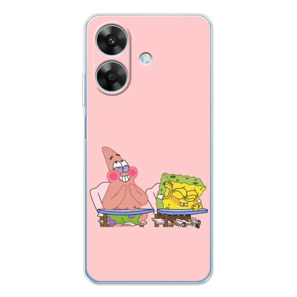 Чехол с принтом «За партой» для Realme Note 60x Чехол с принтом «За партой» для Realme Note 60x