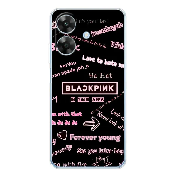 Чохол з принтом «BLACKPINK» для Realme Note 60x