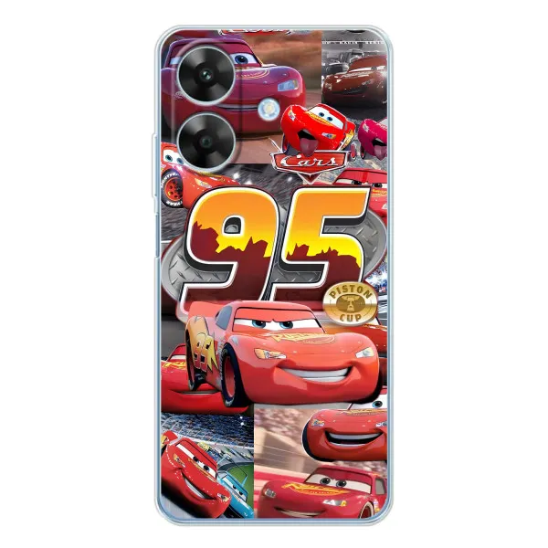 Чехол с принтом «Коллаж Молния Маквин» для Realme Note 60x