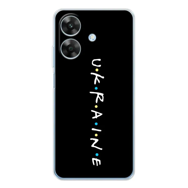 Чехол с принтом «UKRAINE» для Realme Note 60x Чехол с принтом «UKRAINE» для Realme Note 60x