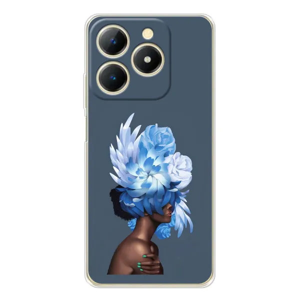 Чехол с принтом «Цветы на голове» для Realme Note 70 Чехол с принтом «Цветы на голове» для Realme Note 70