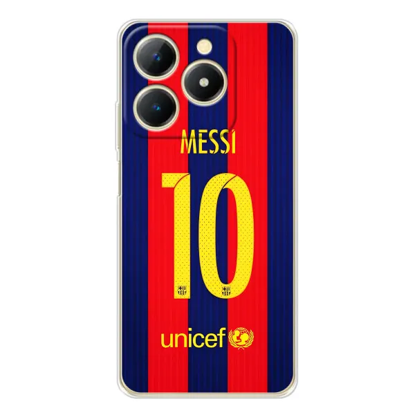 Чохол з принтом «Messi Barca 10» для Realme Note 70 Чохол з принтом «Messi Barca 10» для Realme Note 70