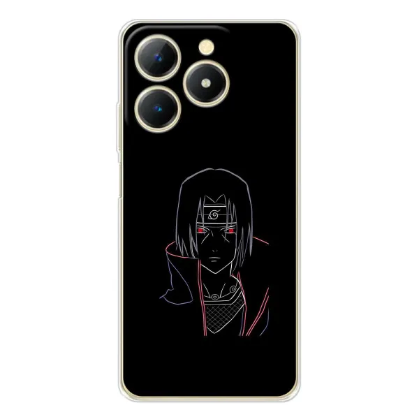 Чехол с принтом «силуэт Итачи» для Realme Note 70 Чехол с принтом «силуэт Итачи» для Realme Note 70