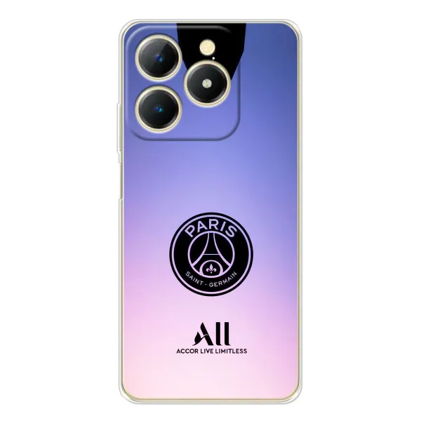 Чехол с принтом «лого PSG» для Realme Note 70