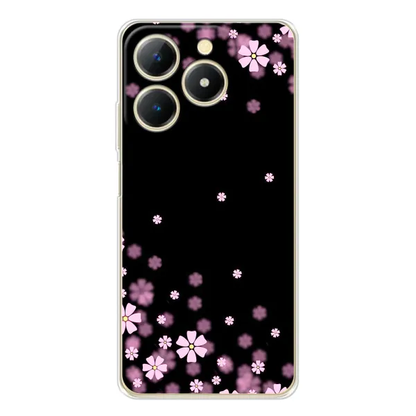 Чехол с принтом «Цветочки маленькие» для Realme Note 70