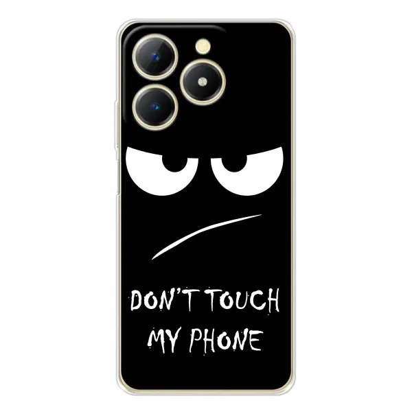 Чехол с принтом «Dont Touch» для Realme Note 70 Чехол с принтом «Dont Touch» для Realme Note 70