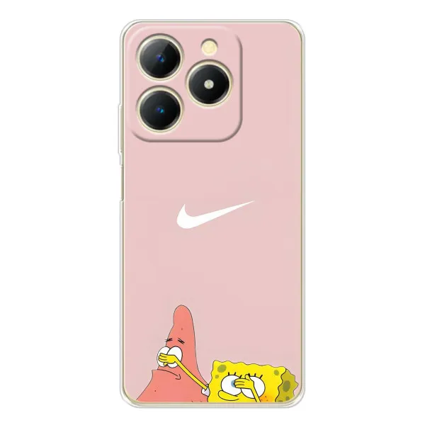 Чехол с принтом «Патрик и Губка» для Realme Note 70