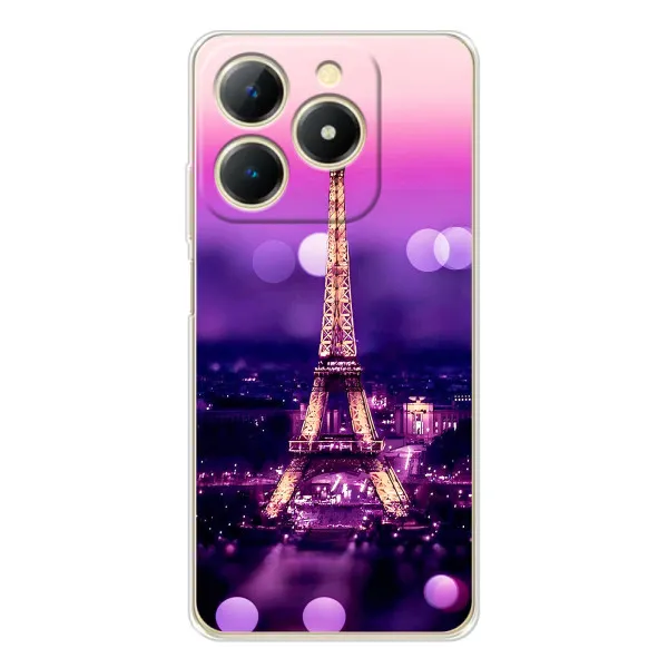 Чехол с принтом «Париж Башня» для Realme Note 70