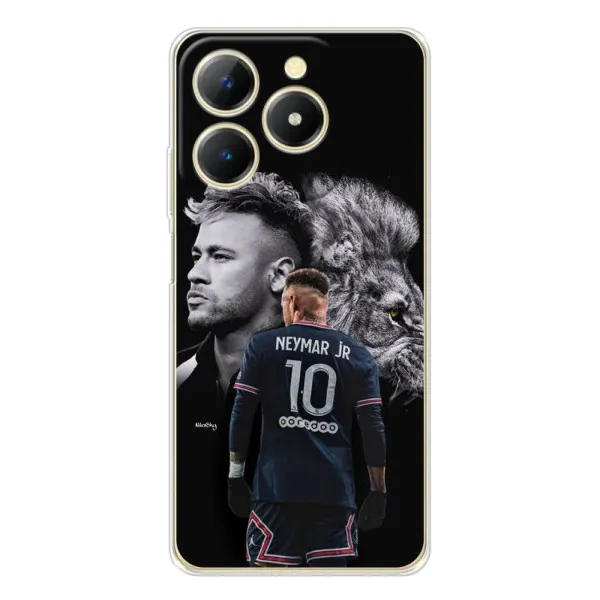 Чохол з принтом «Неймар Лев» для Realme Note 70 Чохол з принтом «Неймар Лев» для Realme Note 70