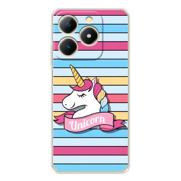 Чехол с принтом «Unicorn» для Realme Note 70