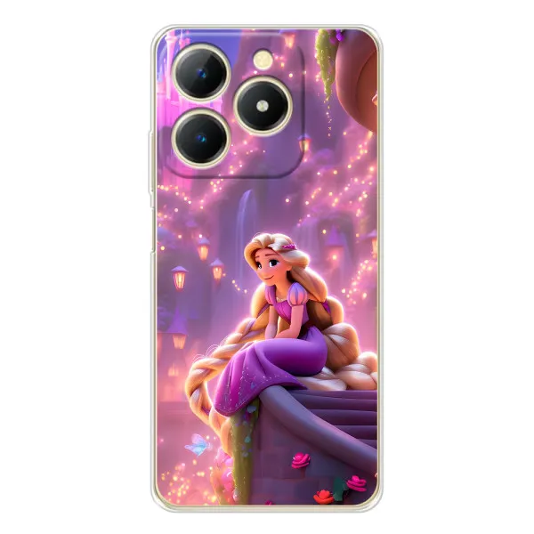 Чехол с принтом «Рапунцель в замке» для Realme Note 70 Чехол с принтом «Рапунцель в замке» для Realme Note 70