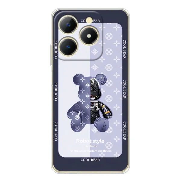 Чехол с принтом «Медвежонок LV» для Realme Note 70