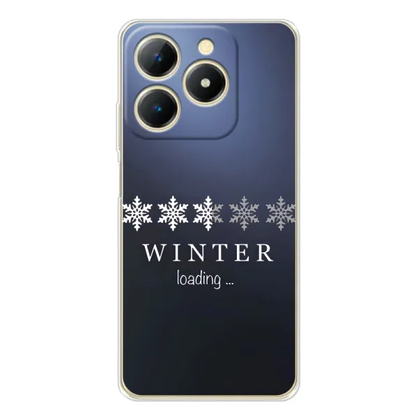 Чехол с принтом «Winter loading» для Realme Note 70 Чехол с принтом «Winter loading» для Realme Note 70