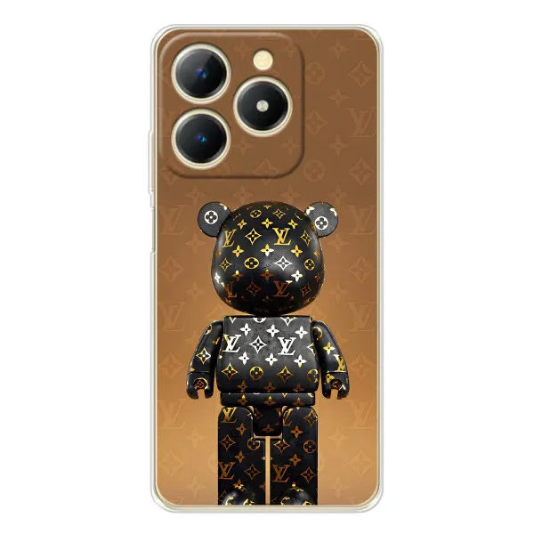 Чохол з принтом «Bearbrick» для Realme Note 70T