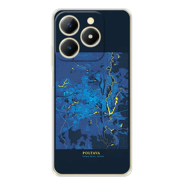 Чохол з принтом «Полтава» для Realme Note 70T