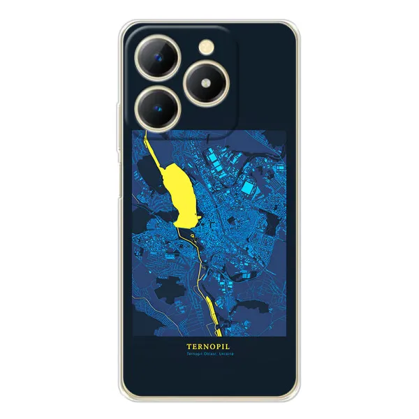 Чохол з принтом «Тернопіль» для Realme Note 70T