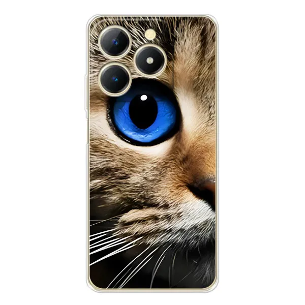 Чохол з принтом «Око кота» для Realme Note 70T