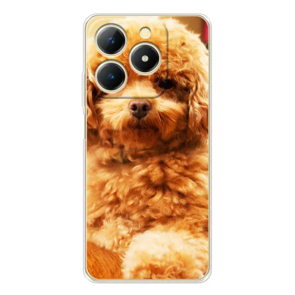 Чохол з принтом «Цуценя Бішон» для Realme Note 70T