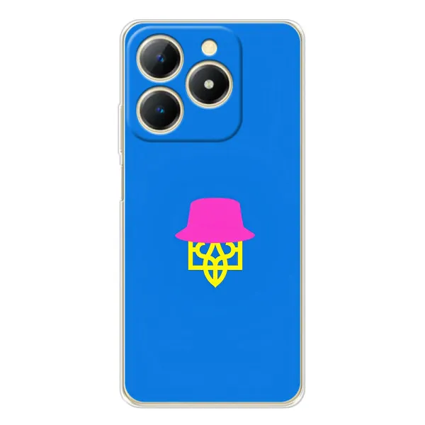 Чохол з принтом «Шапка на гербу» для Realme Note 70T