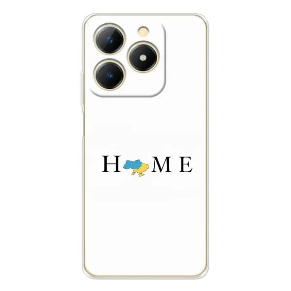 Чохол з принтом «Home» для Realme Note 70T