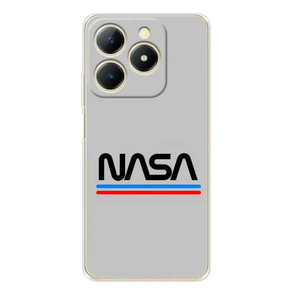 Чехол с принтом «NASA» для Realme Note 70T Чехол с принтом «NASA» для Realme Note 70T