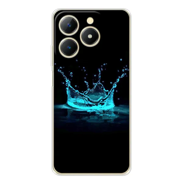Чохол з принтом «Крапля корони» для Realme Note 70T Чохол з принтом «Крапля корони» для Realme Note 70T