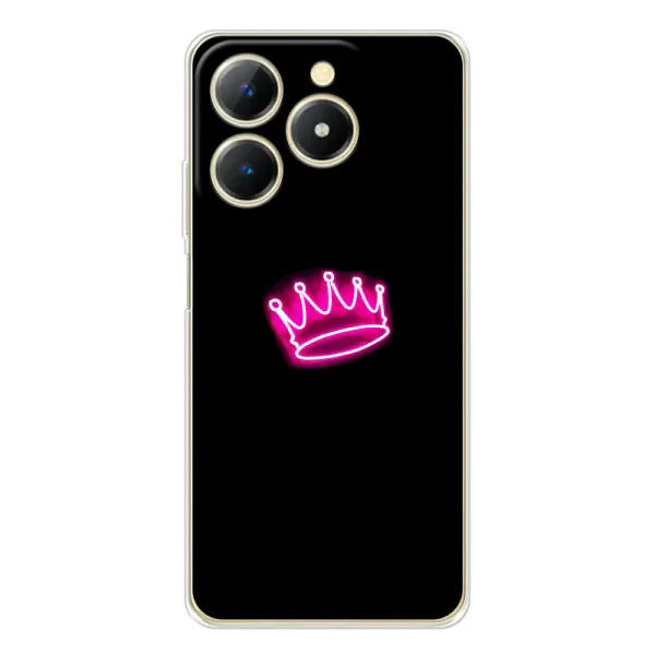 Чохол з принтом «Яскрава корона» для Realme Note 70T Чохол з принтом «Яскрава корона» для Realme Note 70T