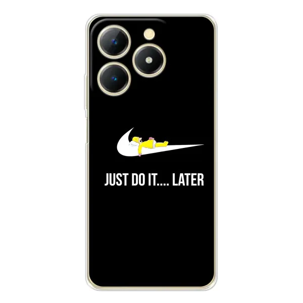 Чохол з принтом «Гомер Later» для Realme Note 70T
