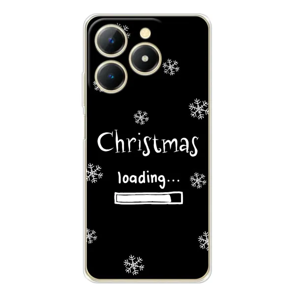 Чохол з принтом «Christmas loading» для Realme Note 70T