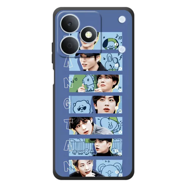 Чехол с принтом «Bangtan» для Realme Note 80