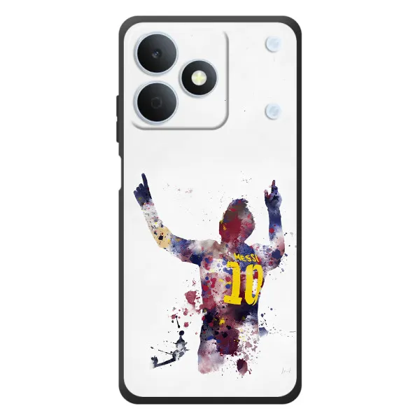 Чехол с принтом «Messi Barca» для Realme Note 80