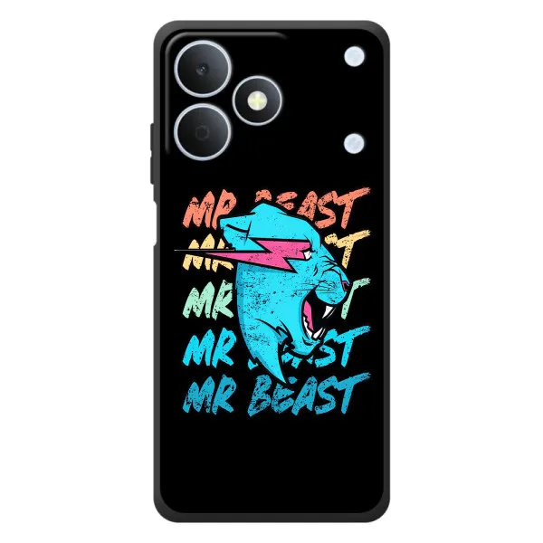 Чохол з принтом «logo Mr beast» для Realme Note 80