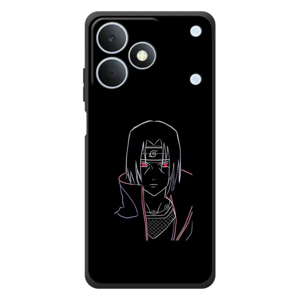 Чехол с принтом «силуэт Итачи» для Realme Note 80